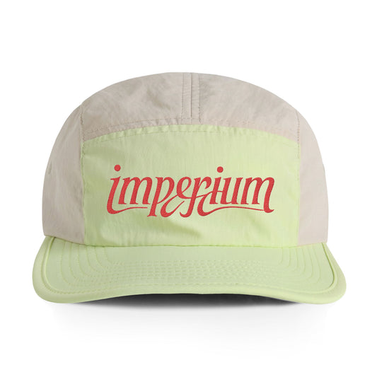 Imperium Two-Tone Nylon Cap – Retro Script Baseball Hat